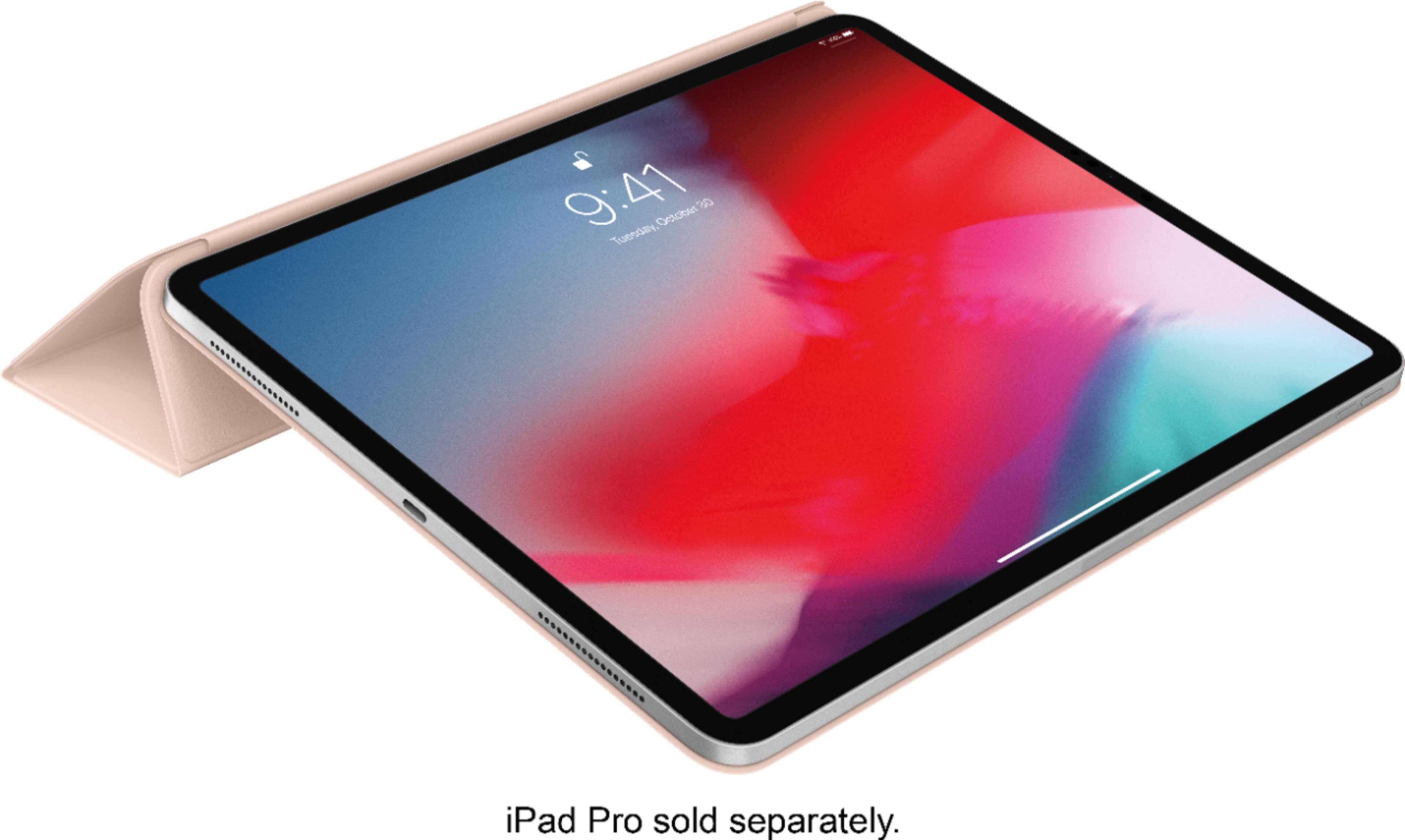 Alt View 13. Apple - Smart Folio for 12.9-inch iPad Pro (3rd Generation) - Pink Sand.