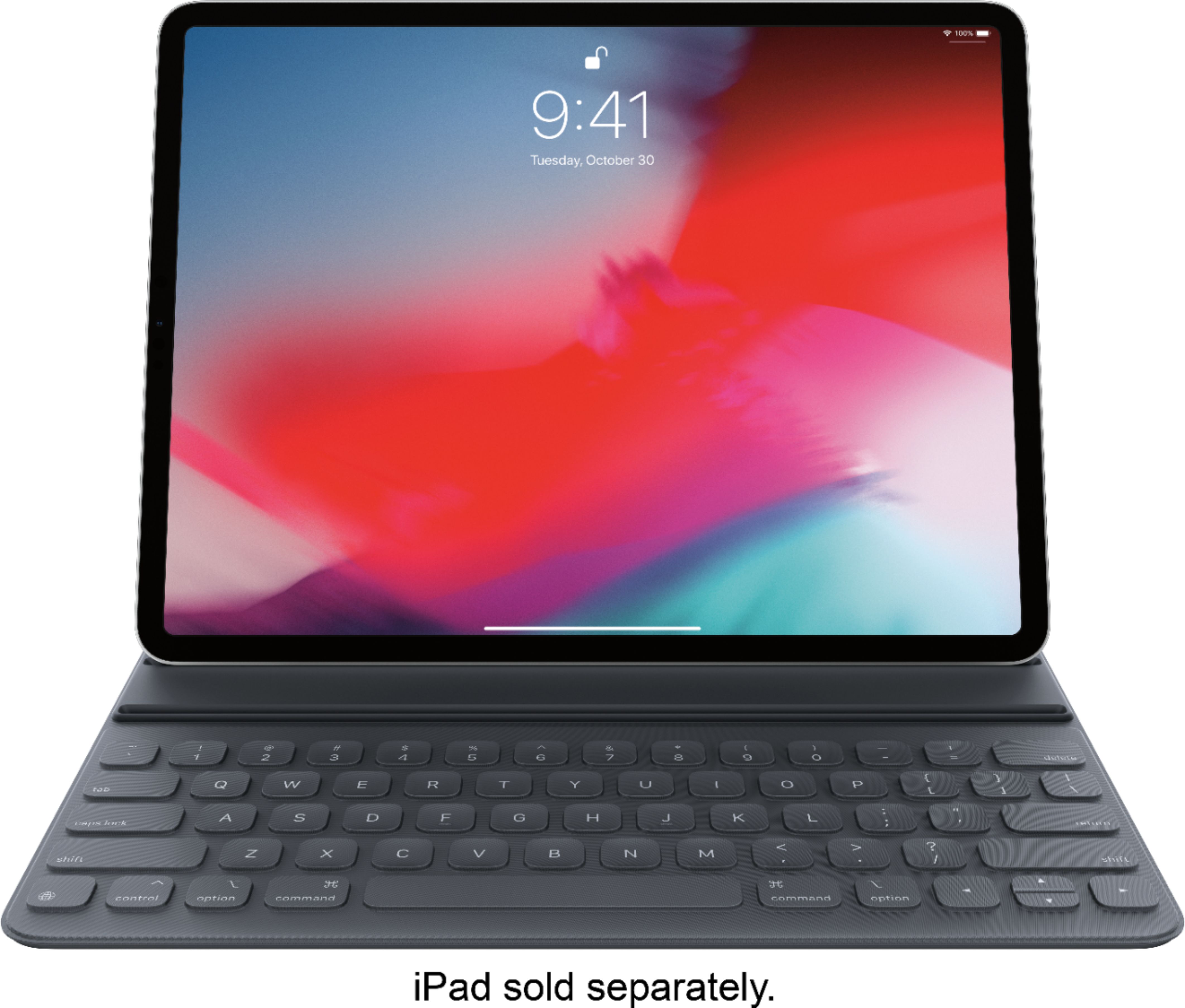 Apple - Smart Keyboard Folio for 12.9-inch iPad Pro (3rd Generation) - 9.99