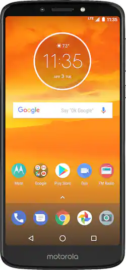 Motorola Moto E5 Plus with 32GB Memory Cell Phone Black (Sprint