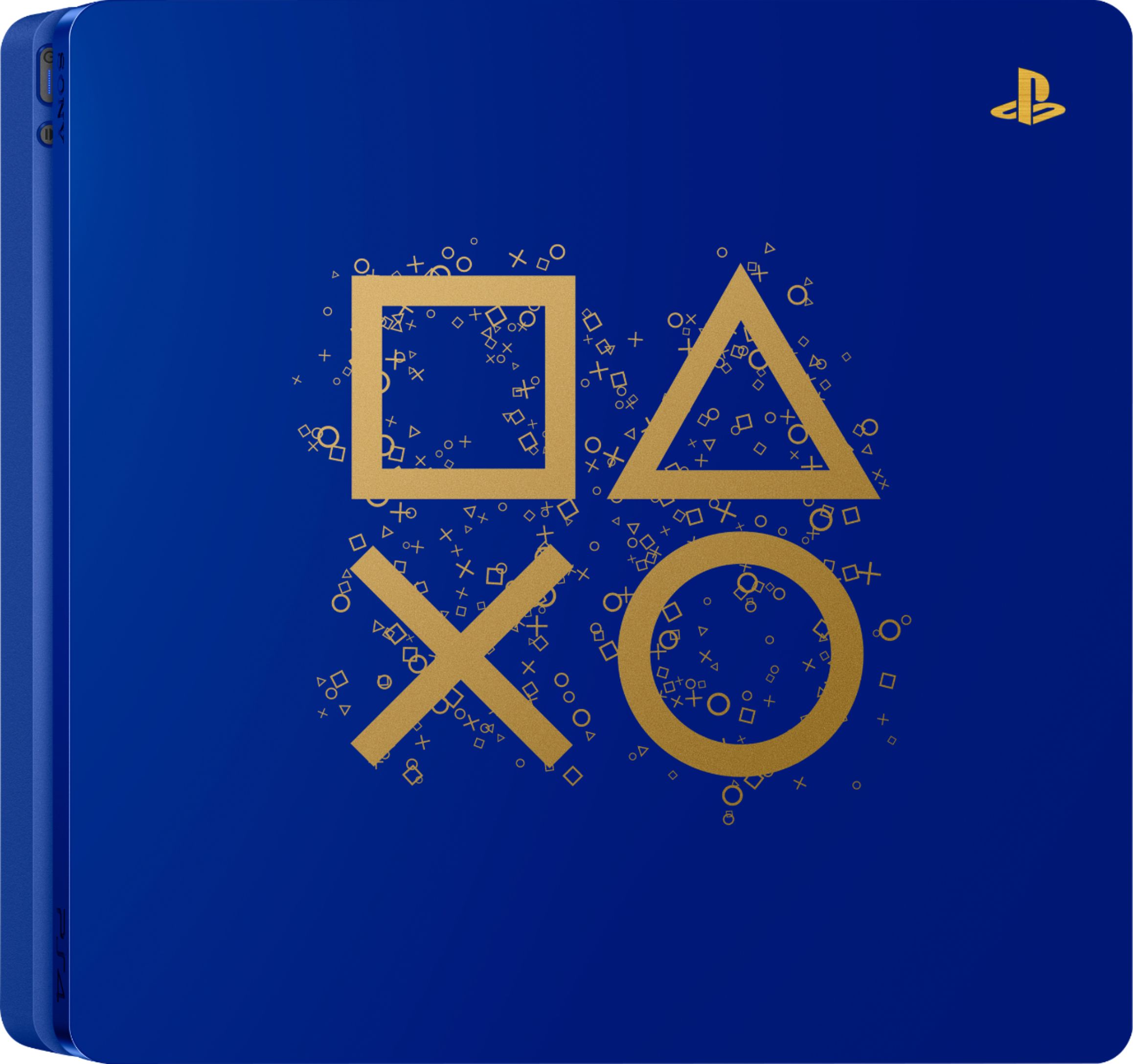 Best Buy: Sony PlayStation 4 Days of Play Limited Edition 1TB Console Steel  Black 3003979