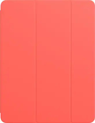 Front. Apple - Smart Folio for 12.9-inch iPad Pro (4th Generation) - Pink Citrus.