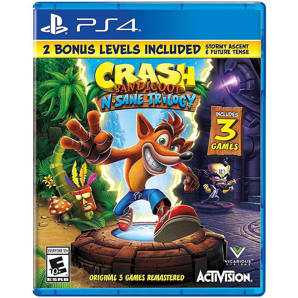 killing Anger Kristus Crash Bandicoot N. Sane Trilogy Standard Edition PlayStation 4, PlayStation  5 88222 - Best Buy