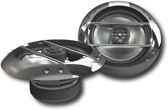 Front Standard. Rockford - 6-1/2" 2-Way 150W Car Speakers (Pair).