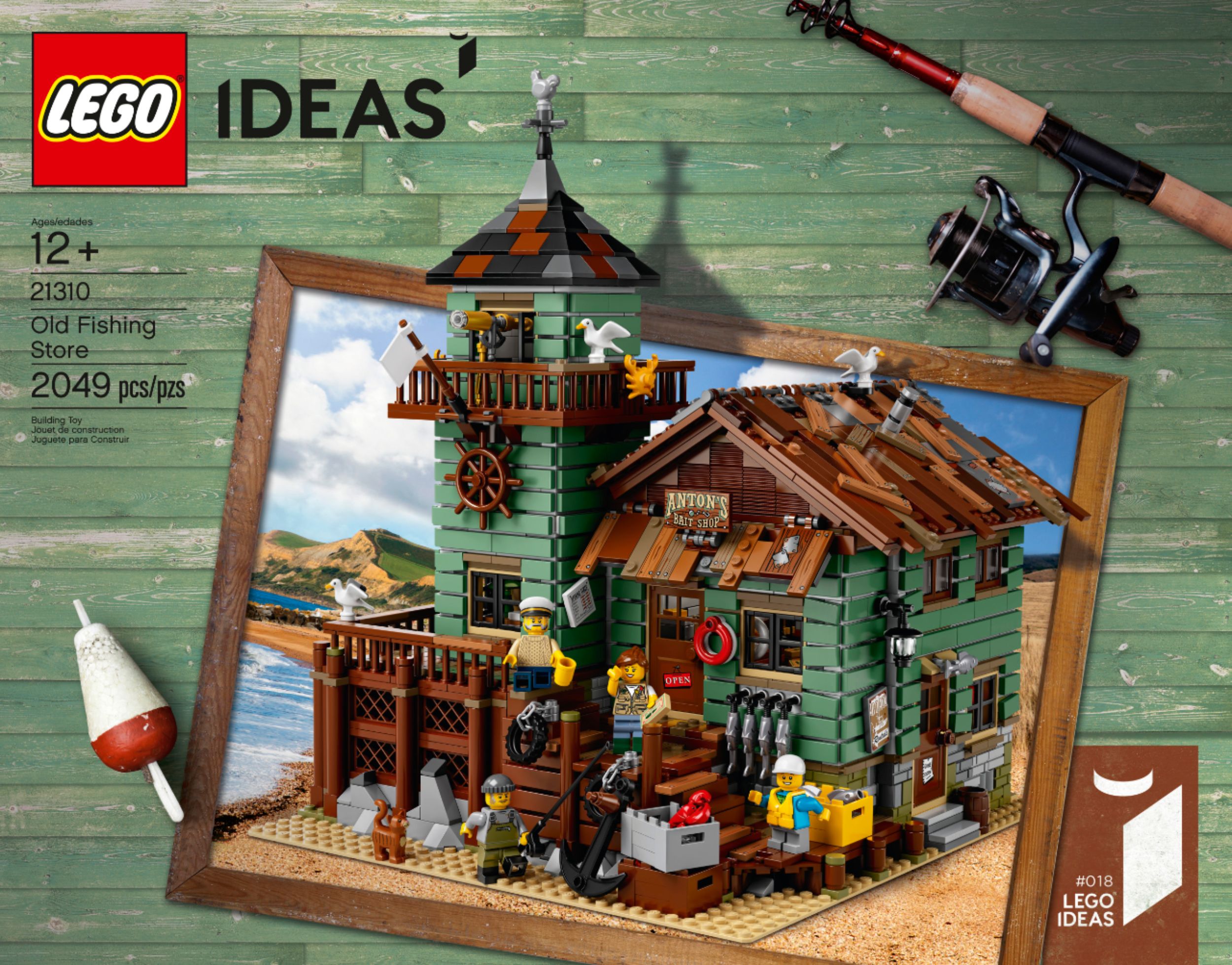 The LEGO 21310 Old Fishing Store combines rustic charm with