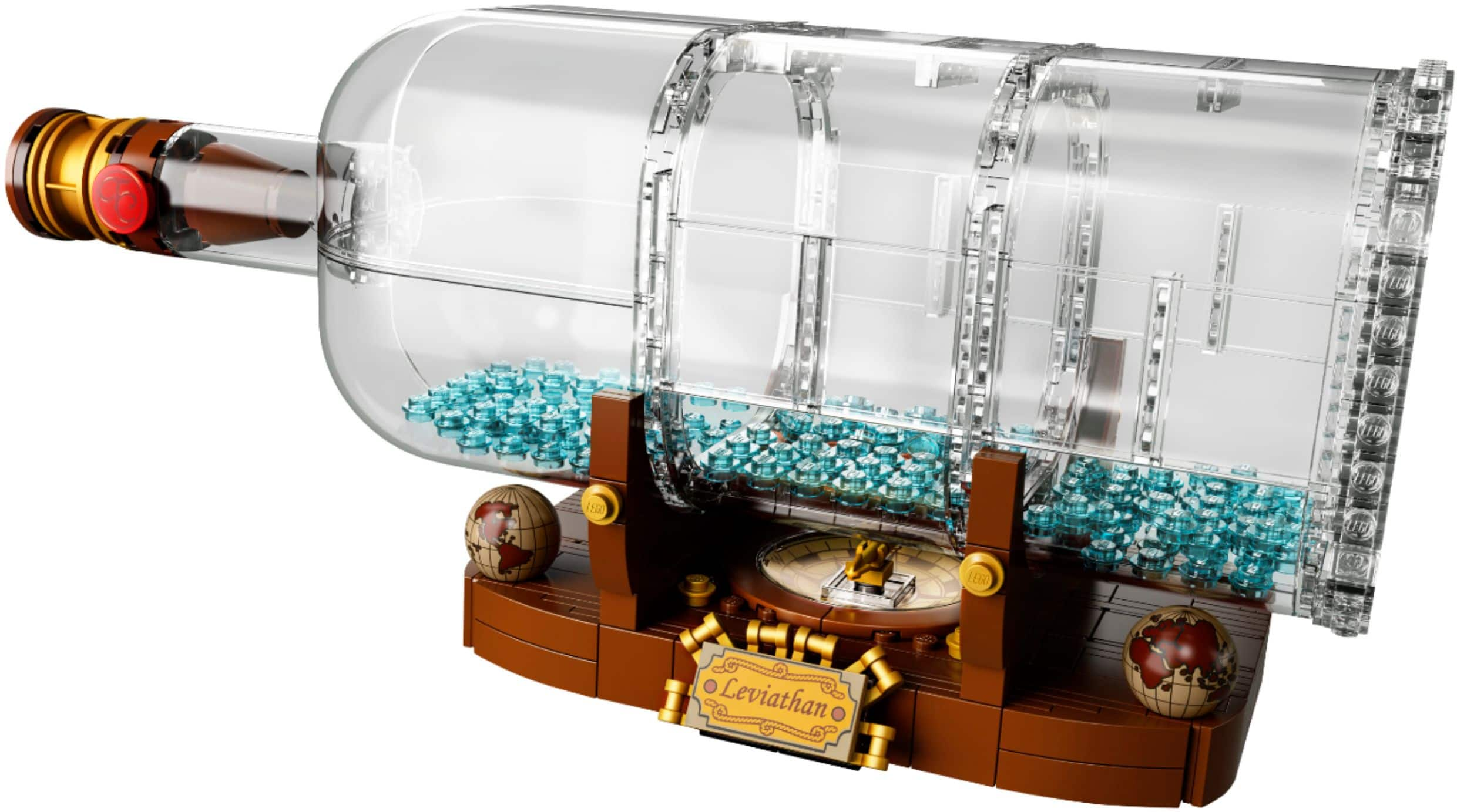 ship in a bottle lego set