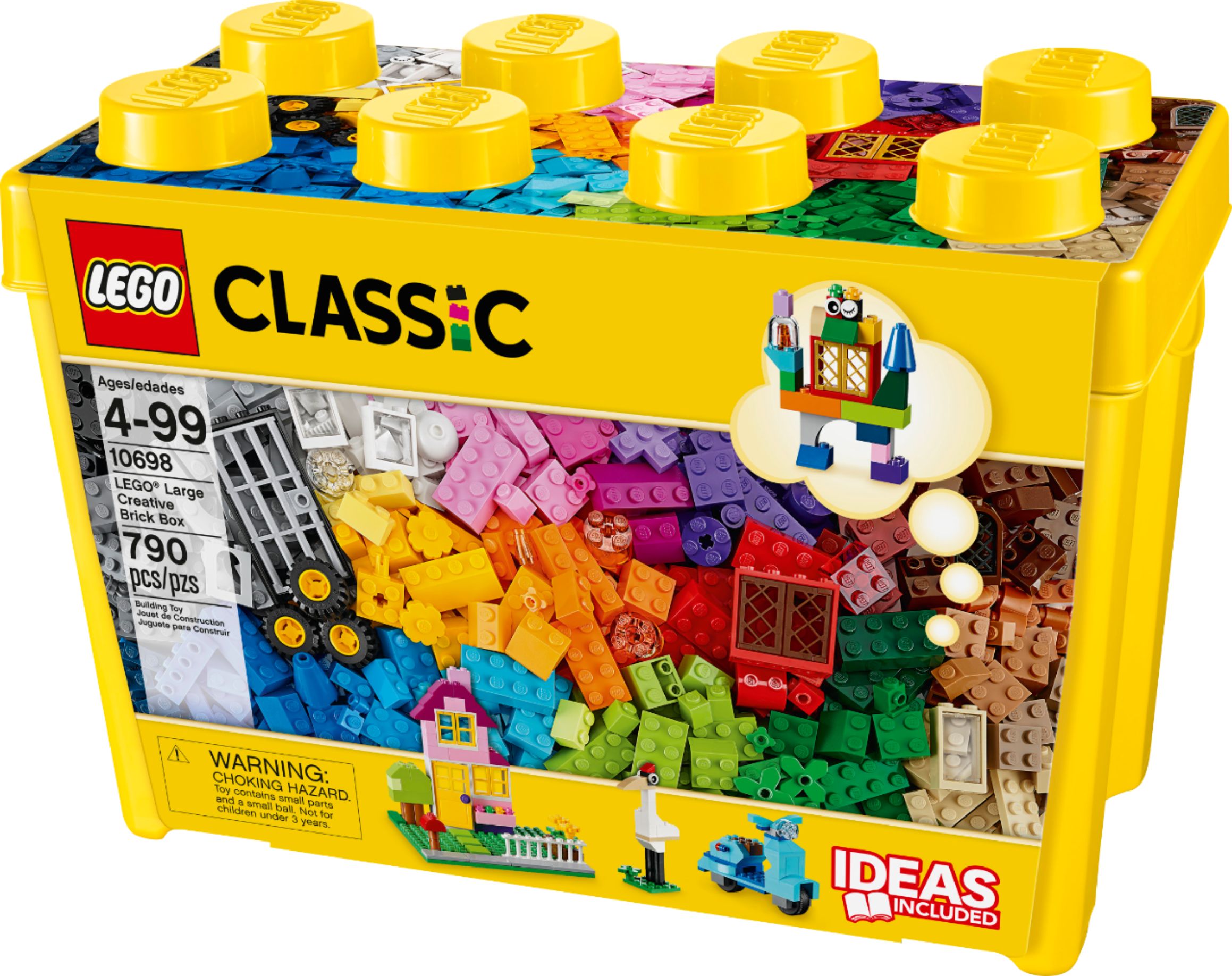 790 Pieces LEGO Classic Large Creative Brick Box 10698