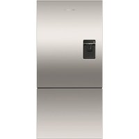 Fisher & Paykel - 17.5 Cu. Ft. Bottom-Freezer Counter-Depth Refrigerator - Stainless steel - Front_Zoom