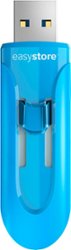 WD - Easystore 64GB USB 3.0 Flash Drive - Blue - Front_Zoom