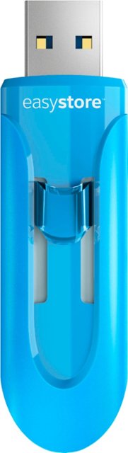 WD - Easystore 128GB USB 3.0 Flash Drive - Blue - Front_Zoom. 1 of 1 . 