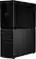 Left. WD - My Book 10TB External USB 3.0 Hard Drive with Hardware Encryption - Black.