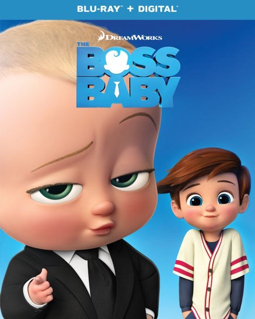 Front Standard. The Boss Baby [Includes Digital Copy] [Blu-ray] [2017].