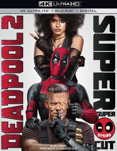 Front Standard. Deadpool 2 [Includes Digital Copy] [4K Ultra HD Blu-ray/Blu-ray] [2018].