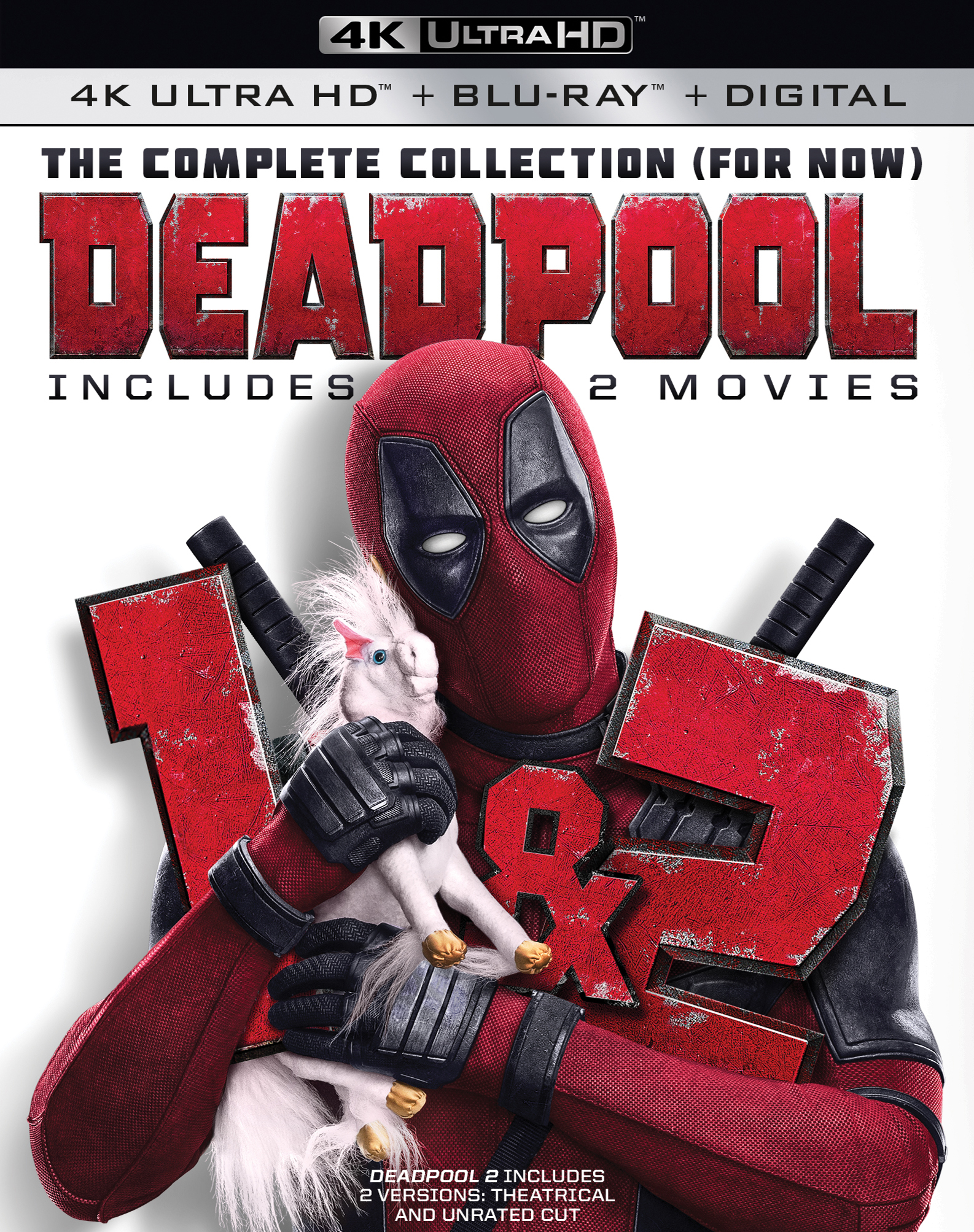 Deadpool 2  Película Blu-ray 4k Uhd Español Edición Súper