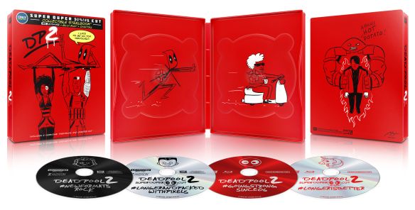  Deadpool 2 [SteelBook] [Includes Digital Copy] [4K Ultra HD Blu-ray/Blu-ray] [Only @ Best Buy] [2018]