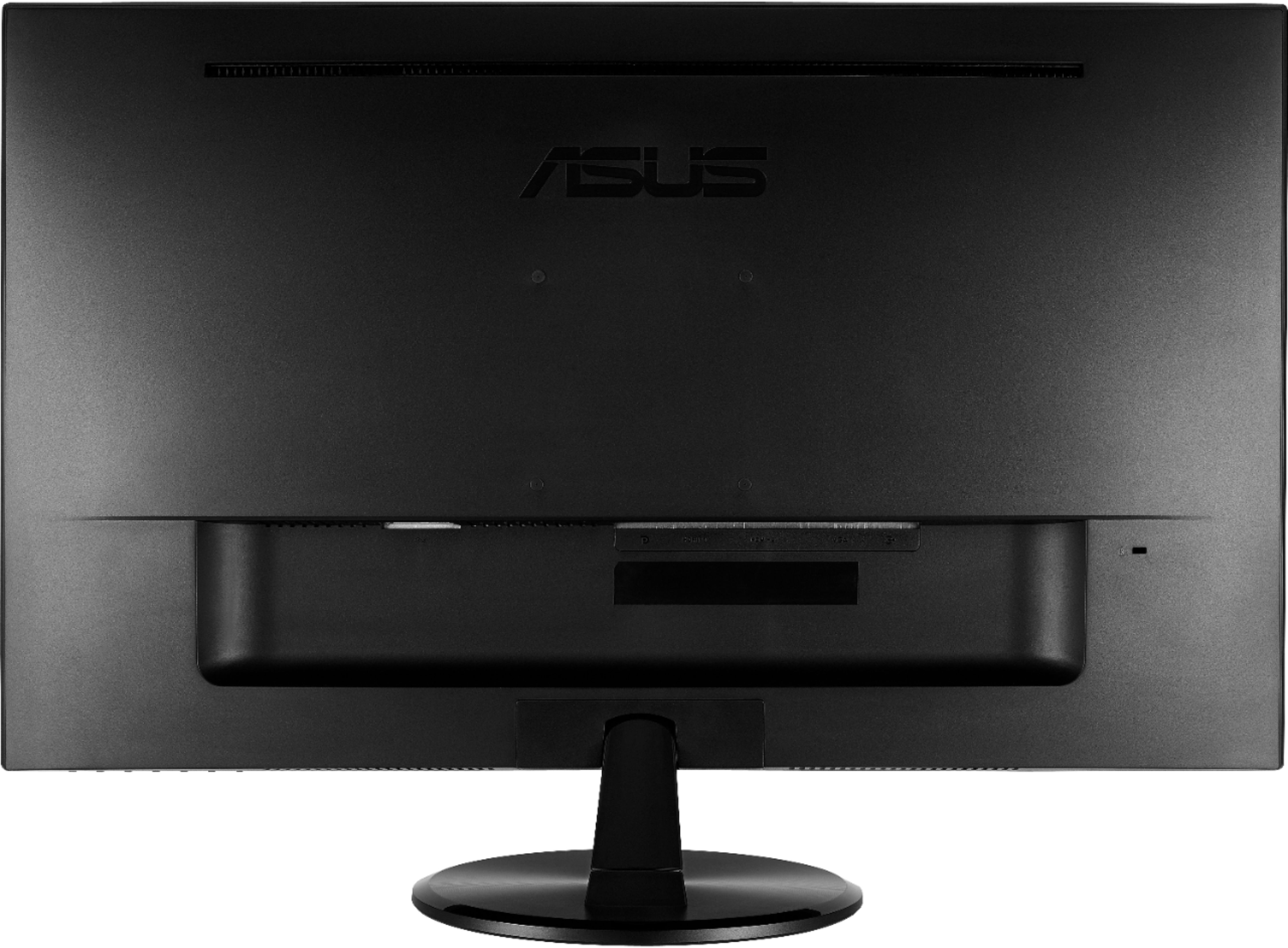 Back View: ASUS - VP278QG 27" LED FHD FreeSync Monitor (HDMI, VGA) - Black