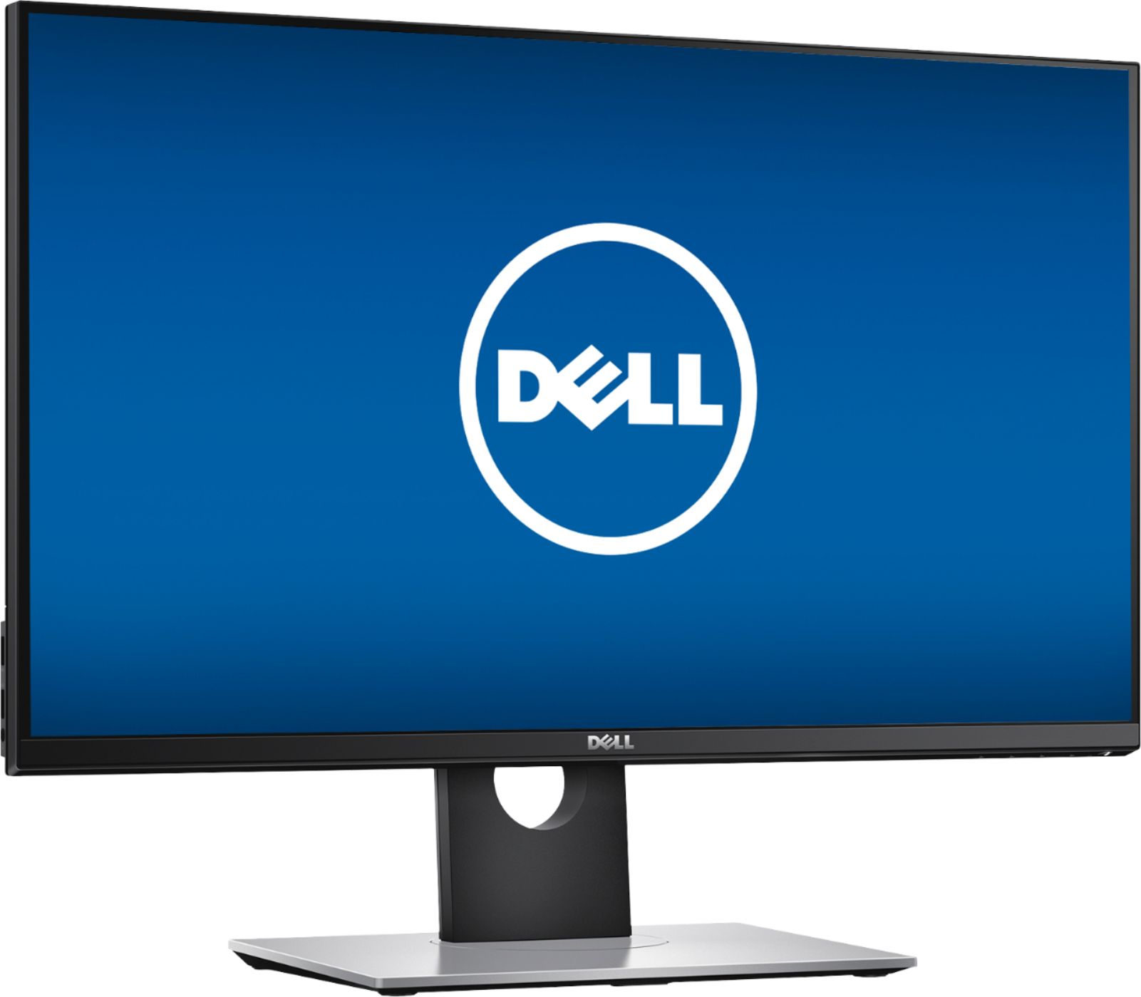 Angle View: Dell - Geek Squad Certified Refurbished 27" LED QHD GSync Monitor - Black