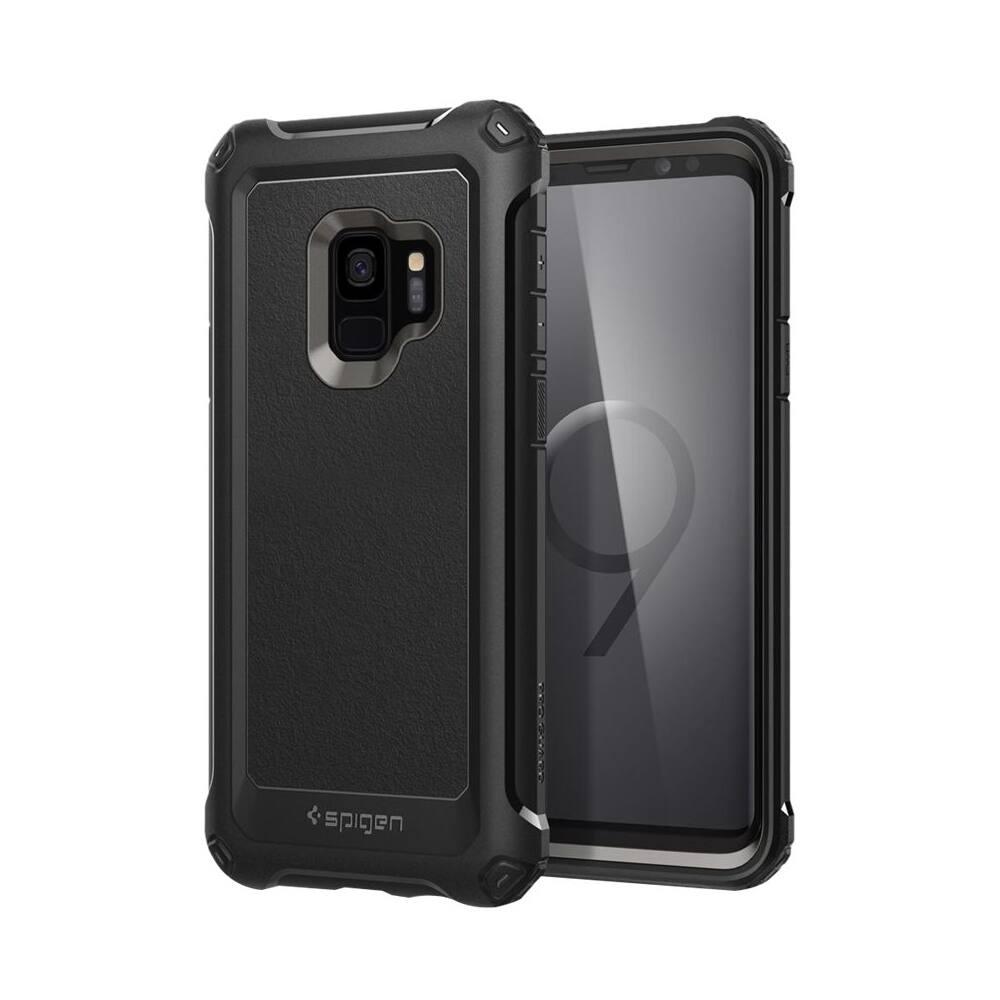 Best Buy: Spigen Pro Guard Modular Case for Samsung Galaxy S9 Black ...