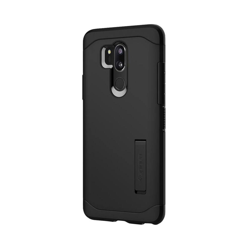 Alt View 13. Spigen - Slim Armor Case for LG G7 ThinQ LMG710EM - Black.