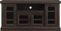 Whalen Furniture - TV Cabinet for Most Flat-Panel TVs Up to 70" - Brown - Front_Zoom