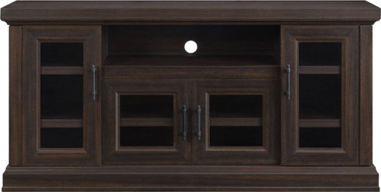 Whalen Furniture TV Cabinet for Most Flat-Panel TVs Up to 70 Brown  BBAVCD60-1BR - Best Buy