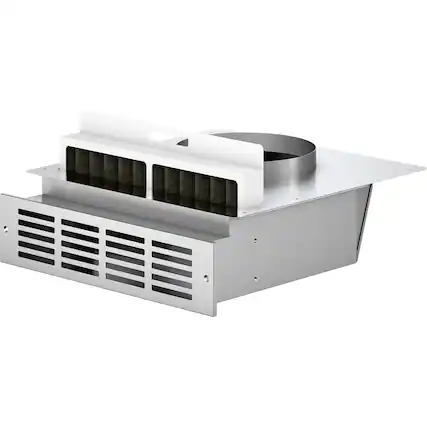 Front. Thermador - Recirculating Kit - Silver.