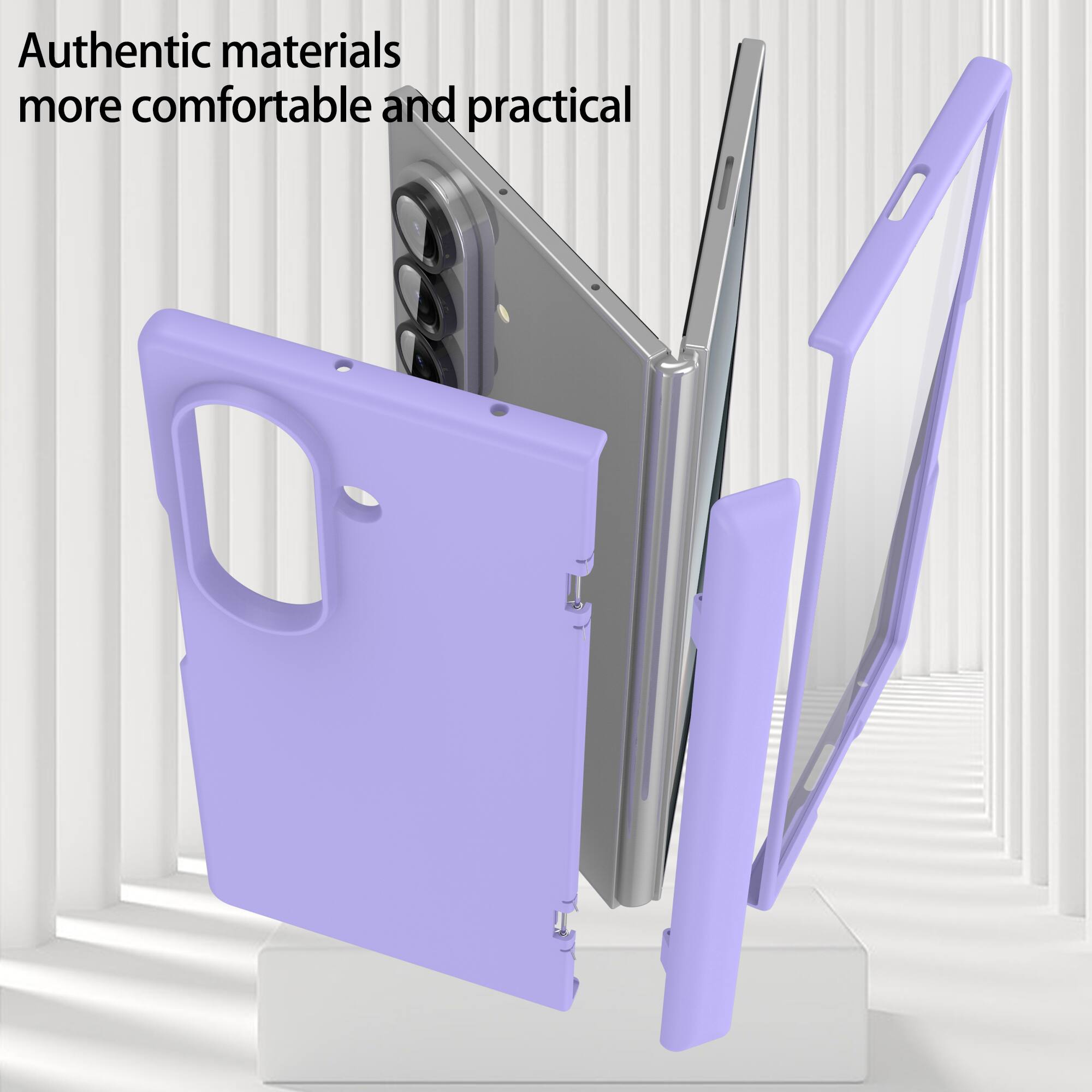 Authentic materials more comfortable and practical