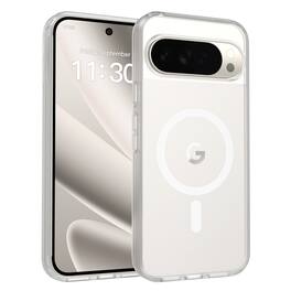 UUCOVER - Magnetic Case for Google Pixel 11 Pro,Shockproof TPU+PC Translucent Matte Case Compatible with MagSafe Slim Cover - Clear