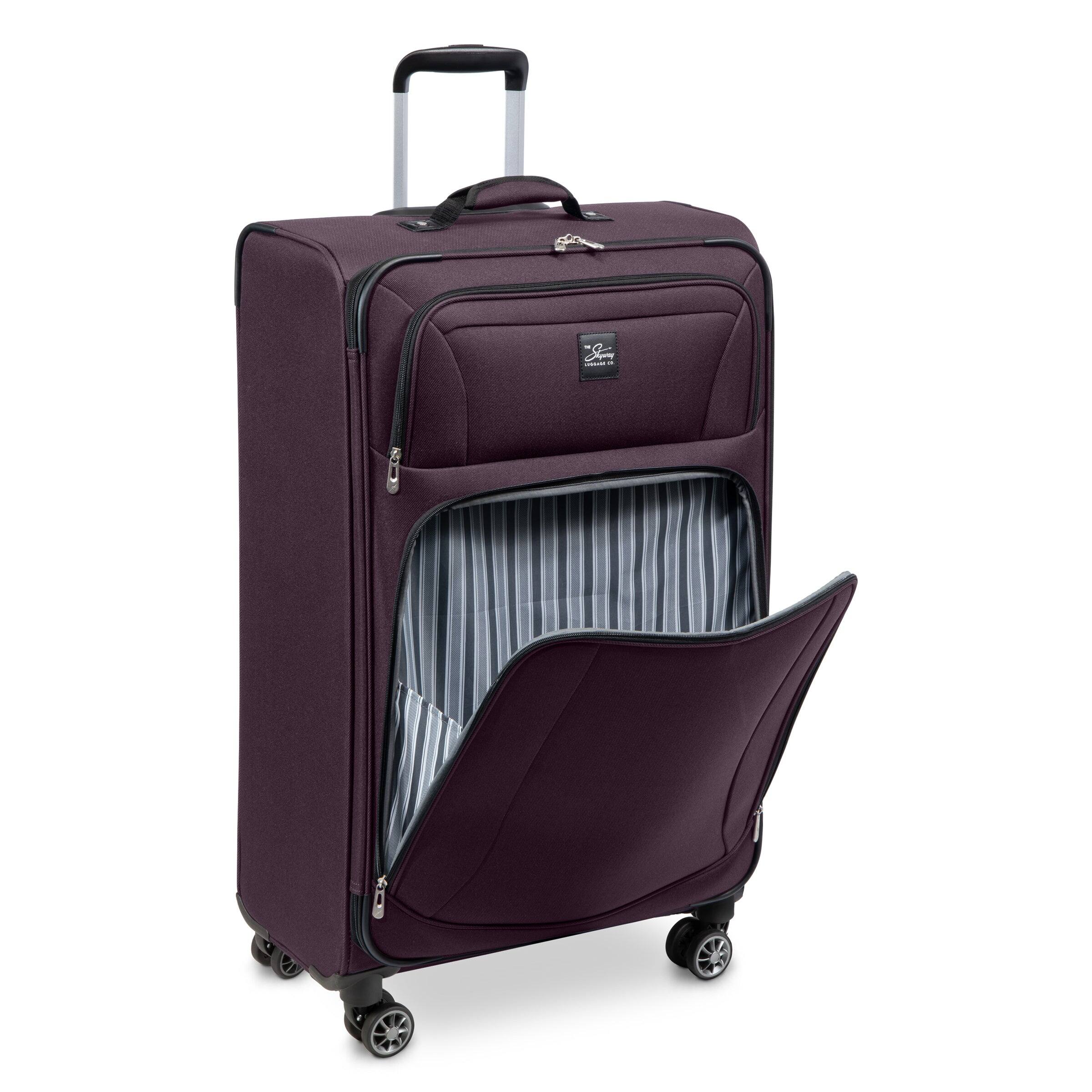Alt View 1. Skyway - Epic Softside Large Check-In, Plum - Plum.