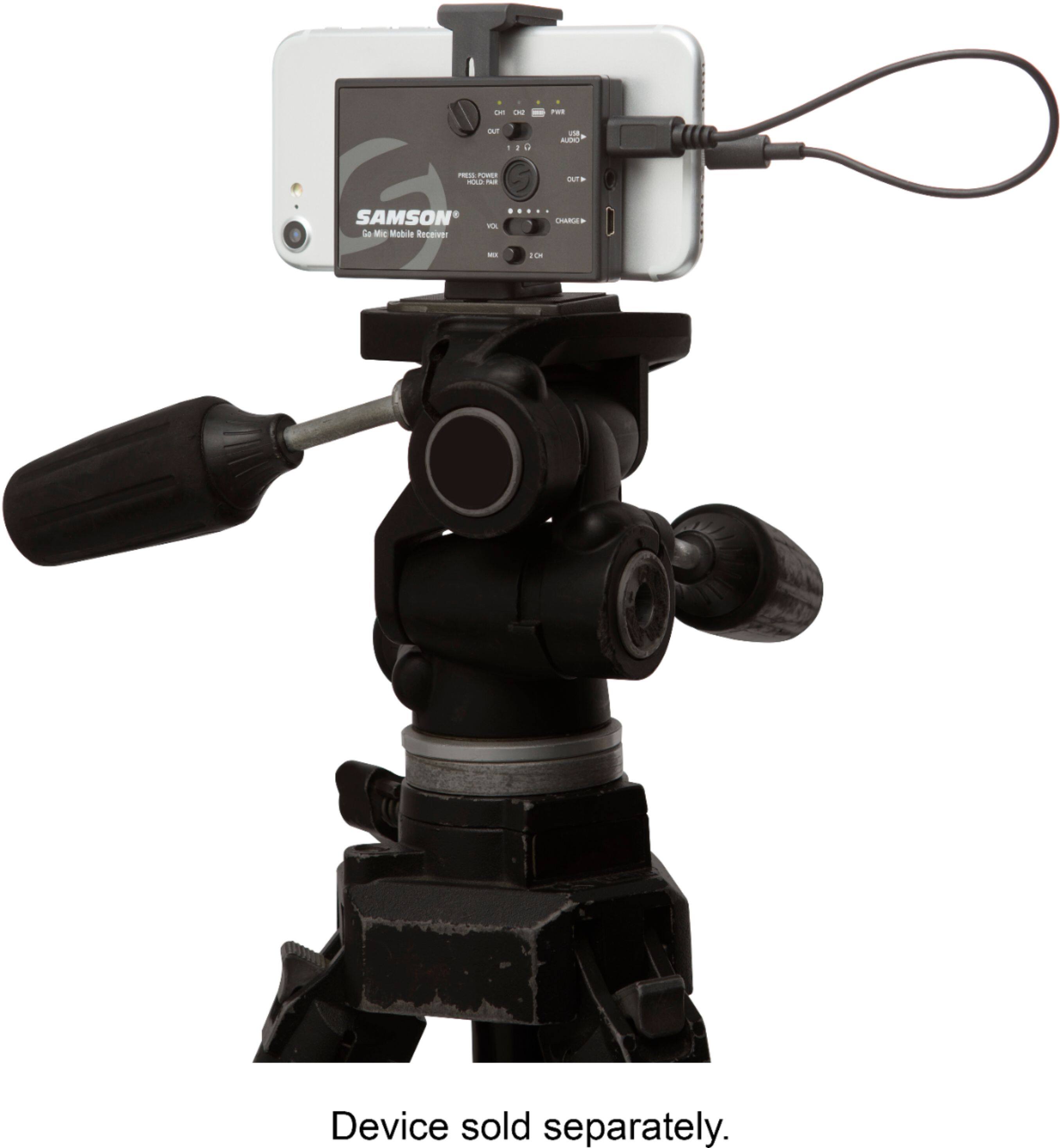 Alt View 19. Samson - Go Mic Mobile Lavalier Wireless Microphone System - Black.