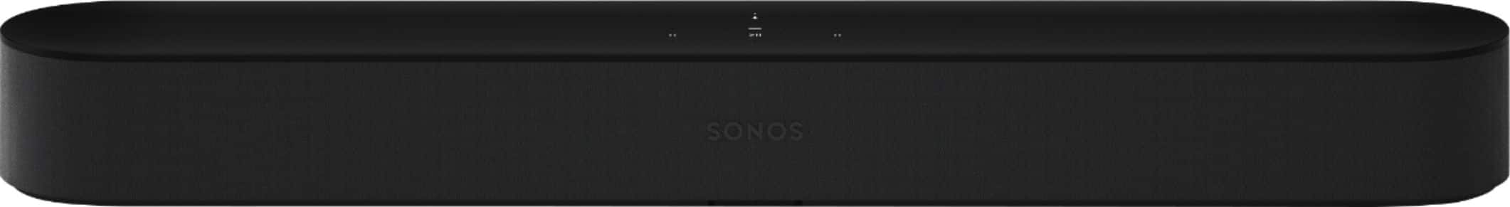 Front. Sonos - Beam Soundbar with Voice Control built-in - Black.