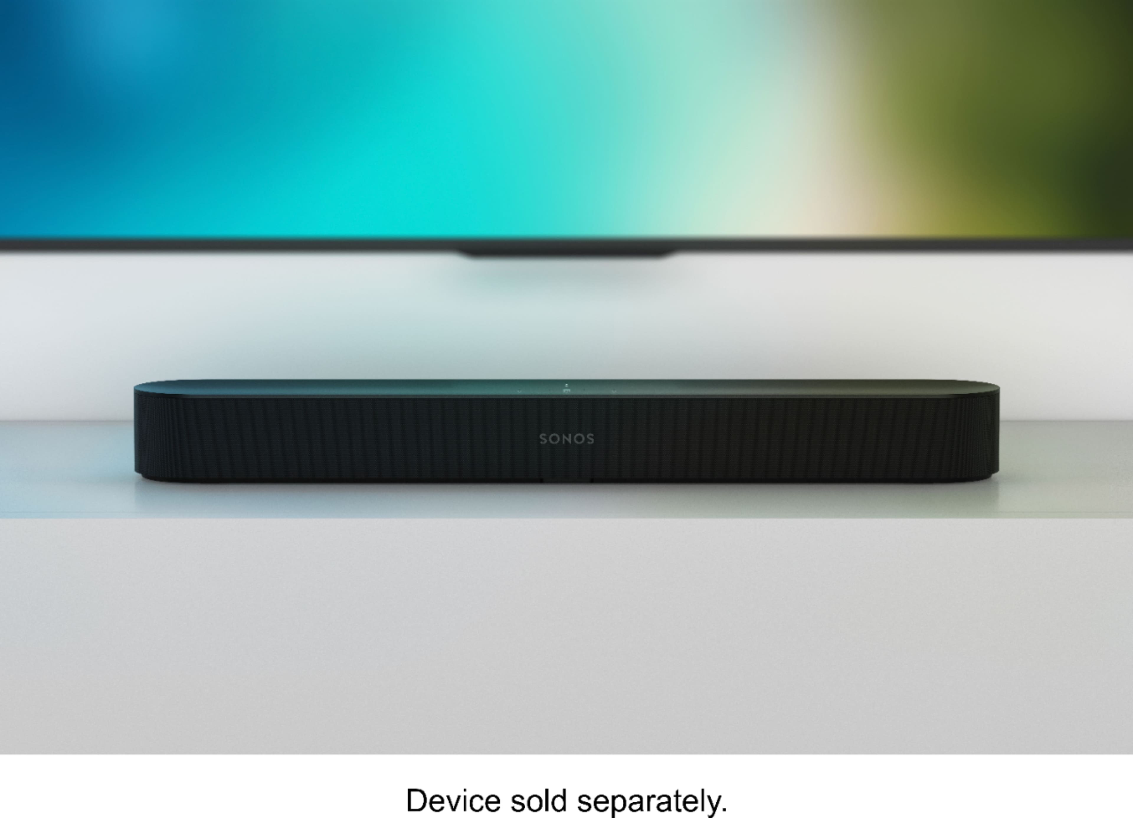 Alt View 14. Sonos - Beam Soundbar with Voice Control built-in - Black.