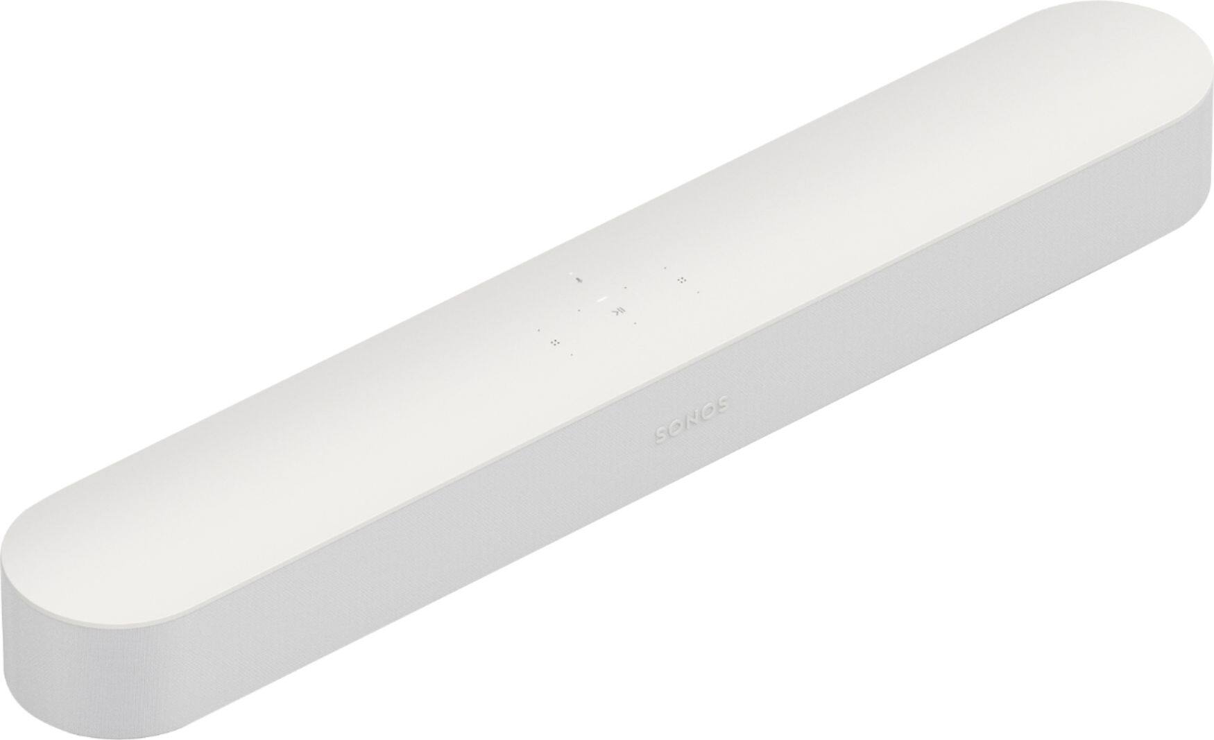 Angle. Sonos - Beam Soundbar with Voice Control built-in - White.