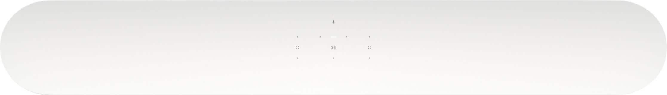 Alt View 11. Sonos - Beam Soundbar with Voice Control built-in - White.