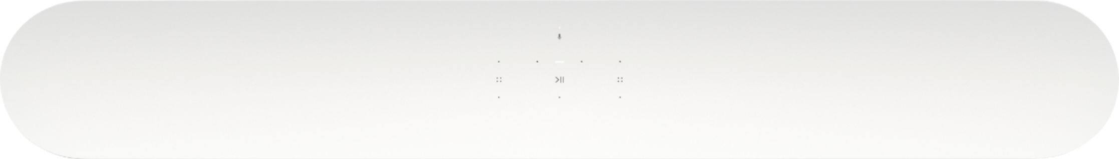 Alt View 11. Sonos - Beam Soundbar with Voice Control built-in - White.