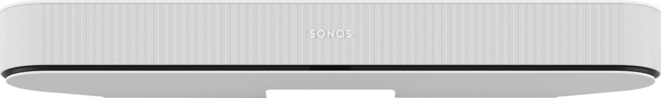 Alt View 12. Sonos - Beam Soundbar with Voice Control built-in - White.