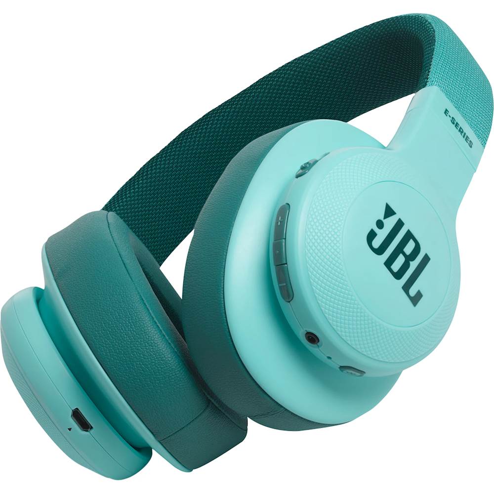 Almindelig kaste Konklusion Best Buy: JBL E55BT Wireless Over-the-Ear Headphones Teal JBLE55BTTEL