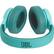 Alt View 14. JBL - E55BT Wireless Over-the-Ear Headphones - Teal.