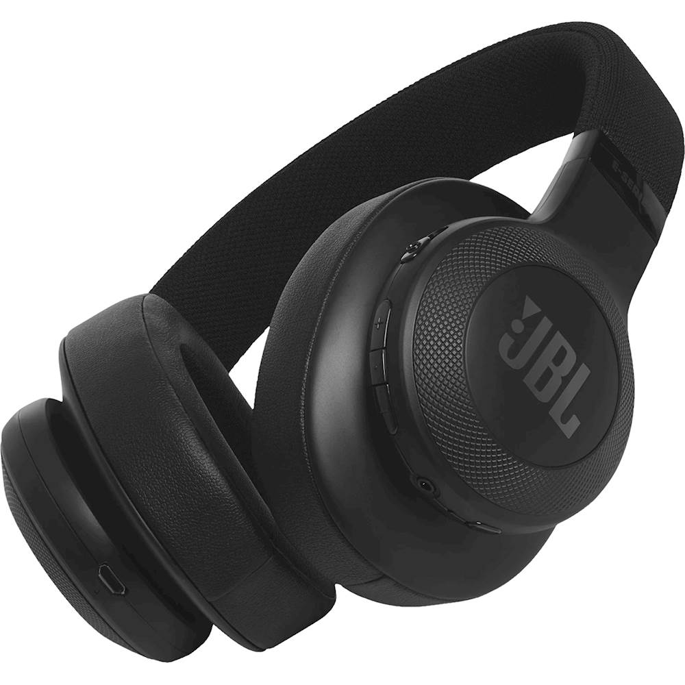 Customer Reviews: JBL E55BT Wireless Over-the-Ear Headphones Black ...