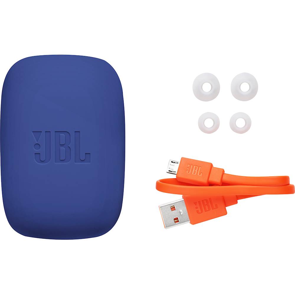 Best Buy: JBL Endurance Wireless In-Ear Headphones Blue JBLENDURDIVEBLU