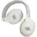 Alt View 13. JBL - E55BT Wireless Over-the-Ear Headphones - White.