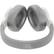 Alt View 13. JBL - E65BTNC Wireless Noise-Cancelling Over-the-Ear Headphones - White.