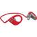 Angle. JBL - Endurance DIVE Wireless In-Ear Headphones - Red.