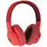 Angle. JBL - E55BT Wireless Over-the-Ear Headphones - Red.