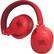 Alt View 13. JBL - E55BT Wireless Over-the-Ear Headphones - Red.