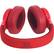 Alt View 15. JBL - E55BT Wireless Over-the-Ear Headphones - Red.