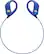 Angle. JBL - Endurance Sprint Wireless In-Ear Headphones - Blue.
