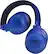 Alt View 15. JBL - E55BT Wireless Over-the-Ear Headphones - Blue.