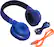Alt View 16. JBL - E55BT Wireless Over-the-Ear Headphones - Blue.