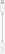 Front. Insignia™ - Lightning-to-3.5mm Headphone Adapter (2-Pack) - White.