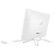 Back Zoom. 23.8" All-In-One - Intel Pentium Silver - 8GB Memory - 1TB Hard Drive - HP Finish In Snow White.